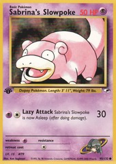 Sabrina's Slowpoke - 95/132 - Common - 1st Edition